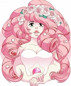 Rose Quartz Art Paint By Numbers