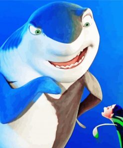 Shark Tale Lenny Paint By Numbers