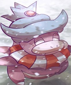 Slowking Art Paint By Numbers
