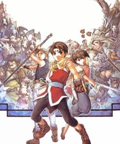 Suikoden Characters Paint By Numbers