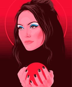 The Love Witch Character Art Paint By Numbers