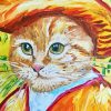 Van Gogh Cat Animal Paint By Numbers