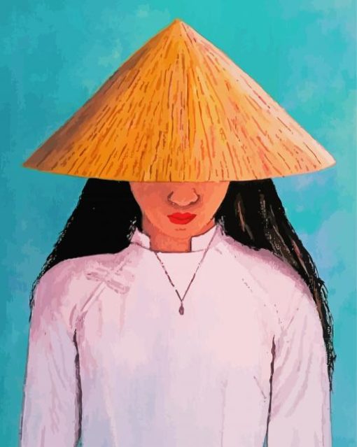 Vietnamese Girl Paint By Numbers