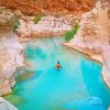 Wadi Ash Shab Oman Paint By Numbers