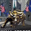 Wall Street Bull Poster Paint By Numbers