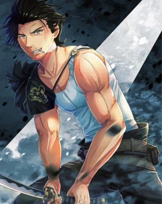 Yami Sukehiro Anime Character Paint By Numbers