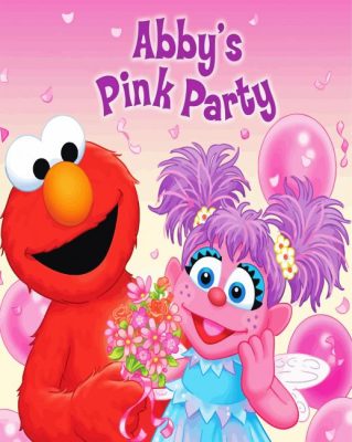 Abbys Cadabby Pink Party Poster Paint By Numbers