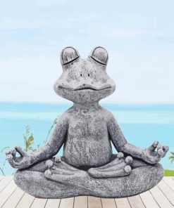 Aesthetic Yoga Frog Paint By Numbers