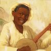 African Banjolele Player Paint By Numbers