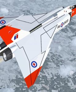 Avro Arrow Plan Paint By Numbers