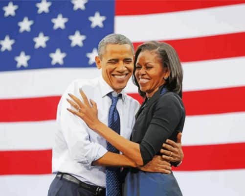 Barack And Michelle Obama Marriage Goals Paint By Numbers