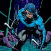 Cool Nightwing Paint By Numbers