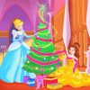 Cute Princesses Disney Christmas Paint By Numbers