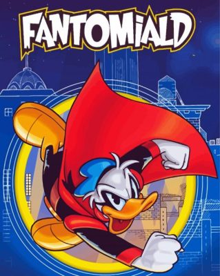 Disney Fantomiald Poster Paint By Numbers