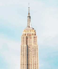 Empire State New York City Paint By Numbers