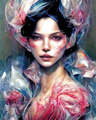 Fantasy Girl By Marco Mazzoni Paint By Numbers