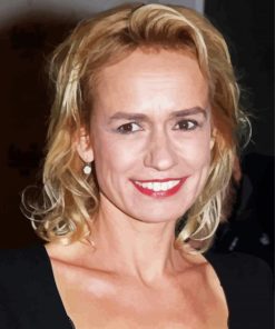 French Actress Sandrine Bonnaire Paint By Numbers