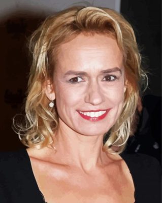 French Actress Sandrine Bonnaire Paint By Numbers