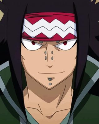 Gajeel Paint By Numbers