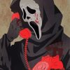 Ghostface Talking On The Phone Paint By Numbers
