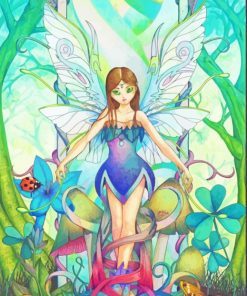Nature Butterfly Fairy Paint By Numbers