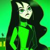 Shego Green Kim Possible Paint By Numbers