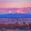 Snowy Mountain Christchurch Sunset Paint By Numbers
