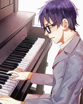 The Pianist Kousei Arima Paint By Numbers