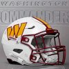 White Washington Commanders Helmet Paint By Numbers
