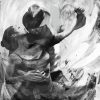 Abstract Black And White Couple Paint By Numbers