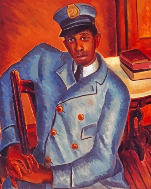 African Postman Paint By Numbers