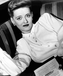 Classy Bette Davis Paint By Numbers