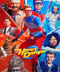 Henry Danger Poster Paint By Numbers