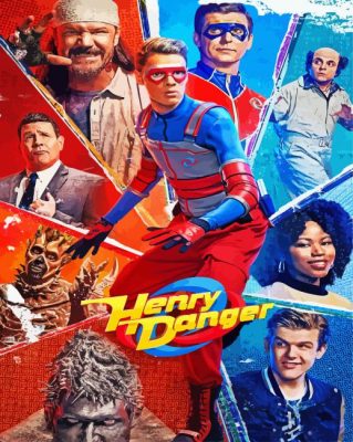 Henry Danger Poster Paint By Numbers