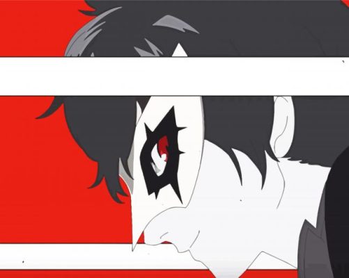 Joker Persona 5 Game Paint By Numbers