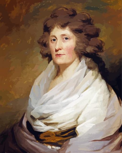 Mrs McLean Of Kinlochaline Henry Raeburn Paint By Numbers