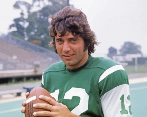 Quarterback Joe Namath Paint By Numbers