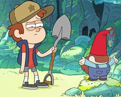 Aesthetic Dipper Paint By Numbers