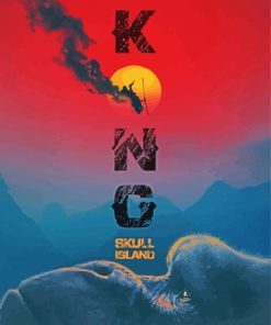 Kong Skull Island Paint By Numbers