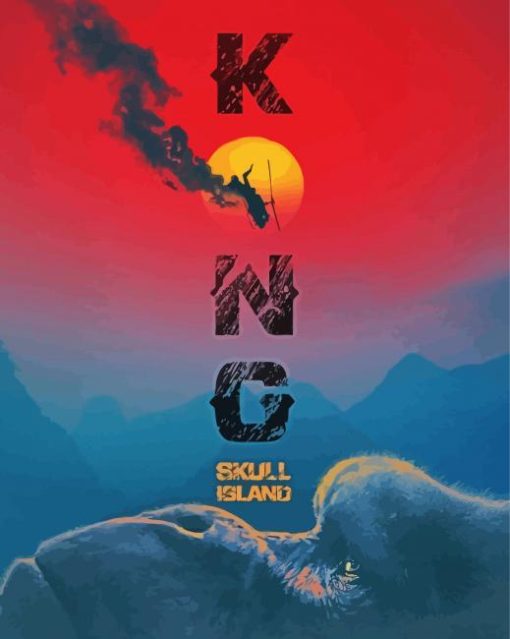 Kong Skull Island Paint By Numbers