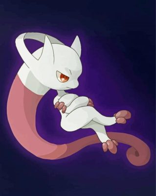 Mewtwo Paint By Numbers