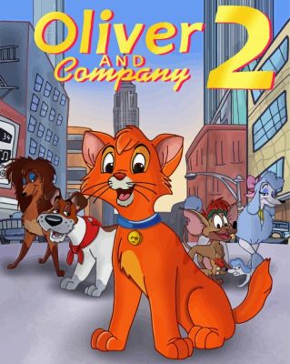 Oliver And Company 2 Paint By Numbers