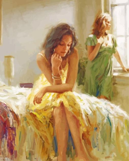 Women By Pino Daeni Paint By Numbers