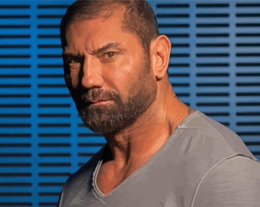 Actor Batista Paint By Numbers