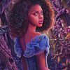 African Black Cinderella Princess Paint By Numbers