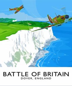 Battle Of Britain Poster Paint By Numbers