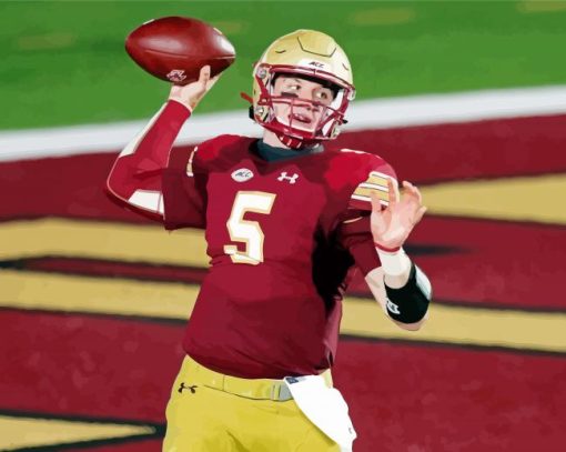 Boston College Eagles American Footballer Paint By Numbers