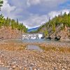 Bow Falls Canada Landscape Paint By Numbers