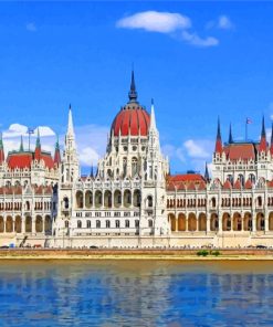 Budapest Parliament Paint By Numbers