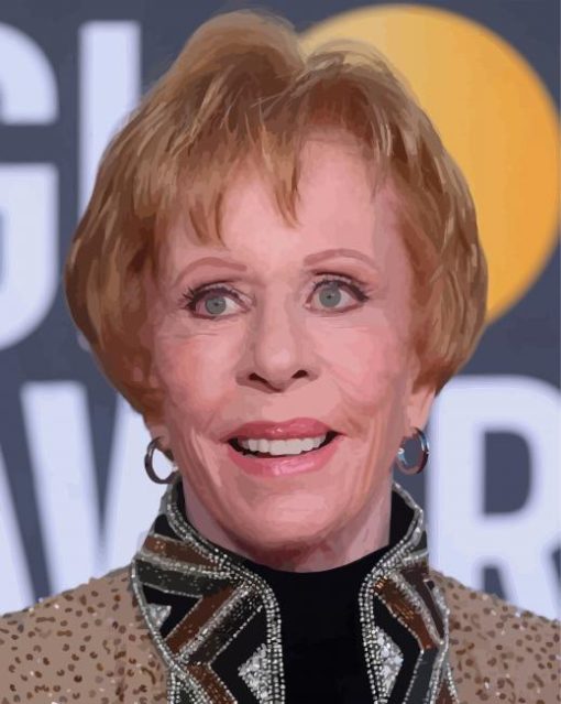 Carol Burnett Paint By Numbers